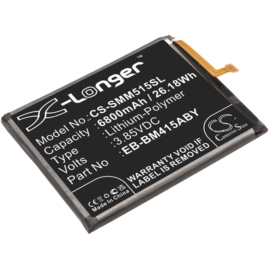 Batería del teléfono móvil Samsung CS-SMM515SL