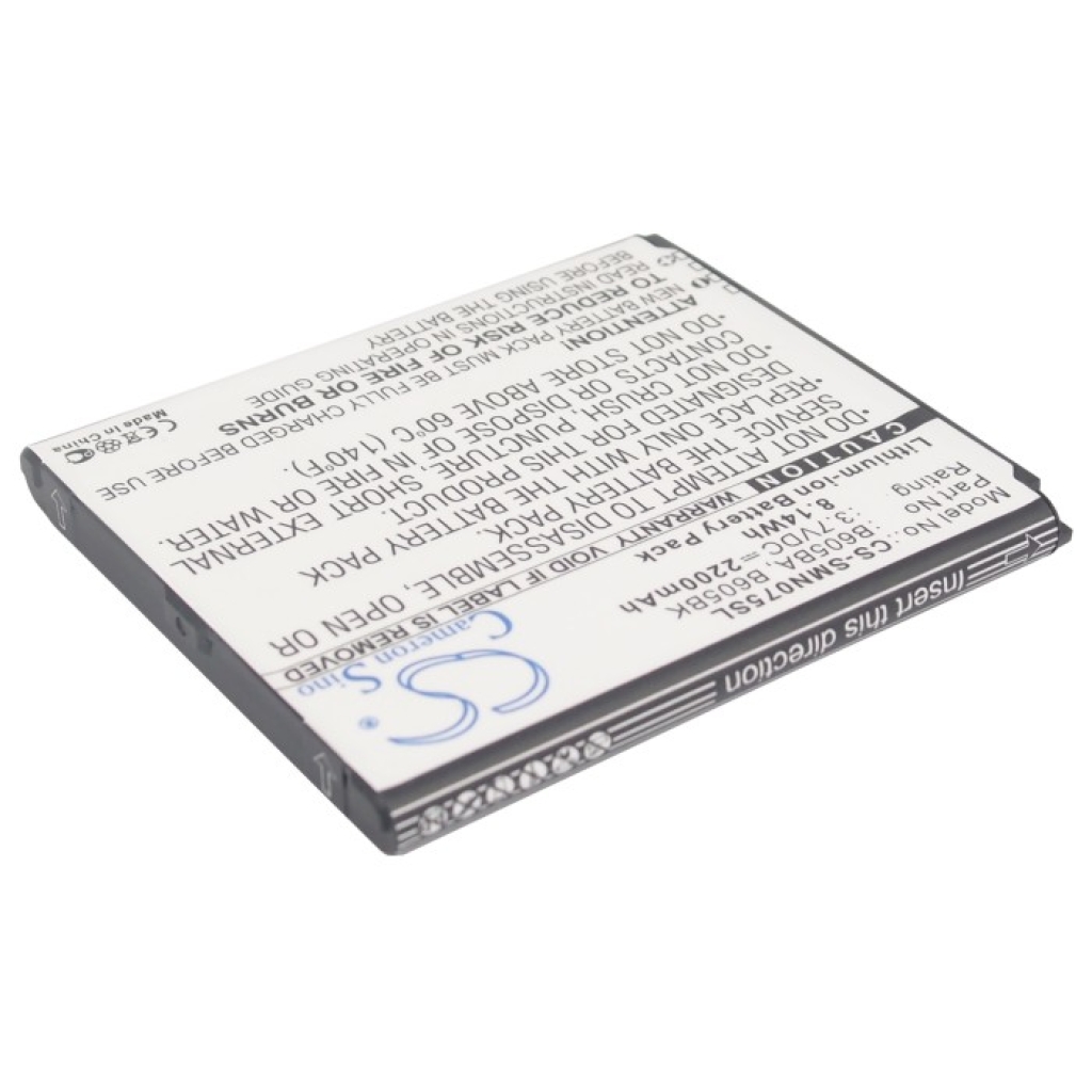 Batería del teléfono móvil Samsung SGH-N075T