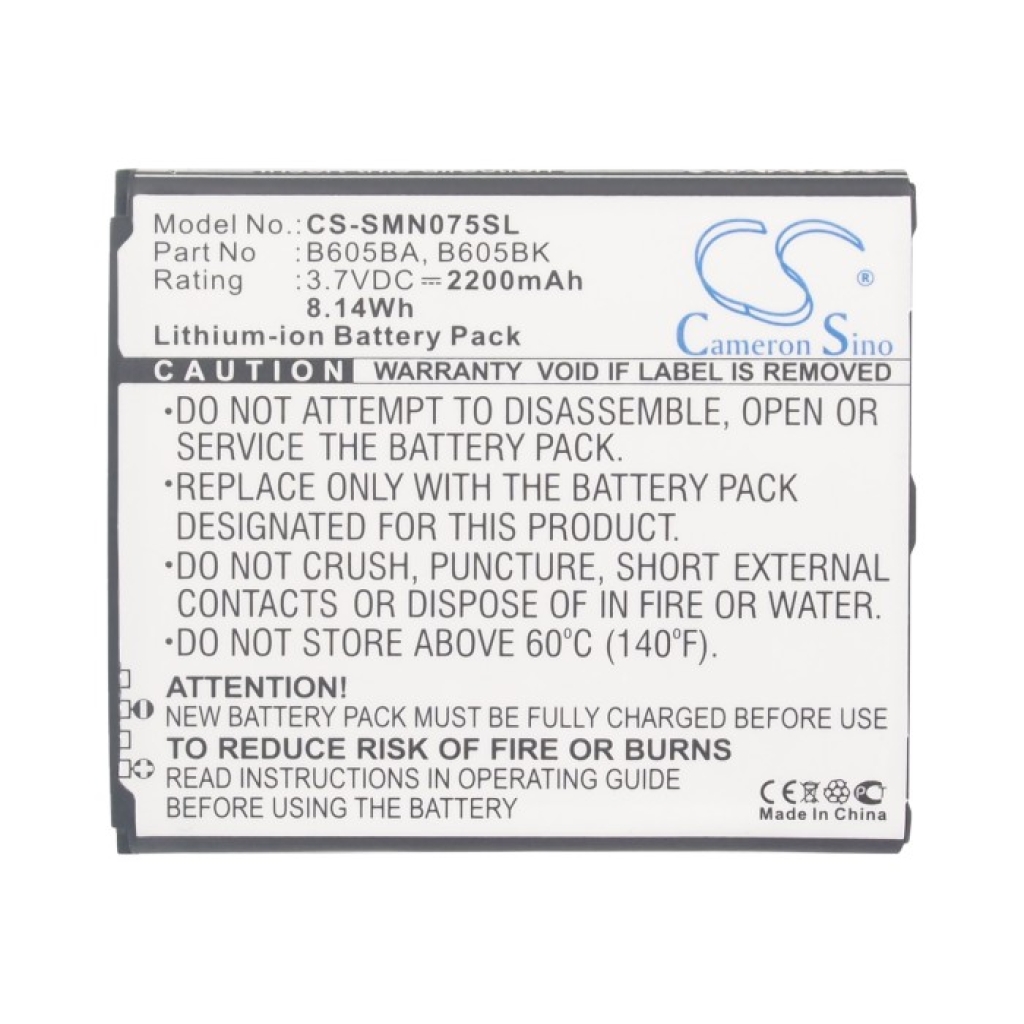 Batería del teléfono móvil Samsung SGH-N075T
