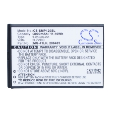 Reemplazo de batería compatible para Chc 206465,MG-4LH,TS21878