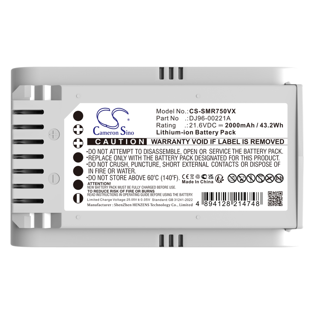 Batería de vacío Samsung CS-SMR750VX