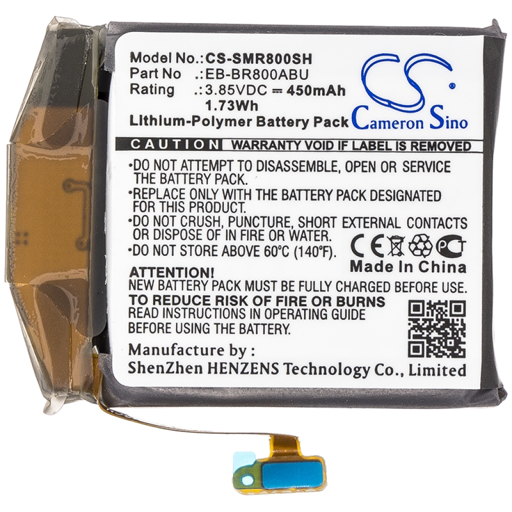 Batería Smartwatch Samsung CS-SMR800SH
