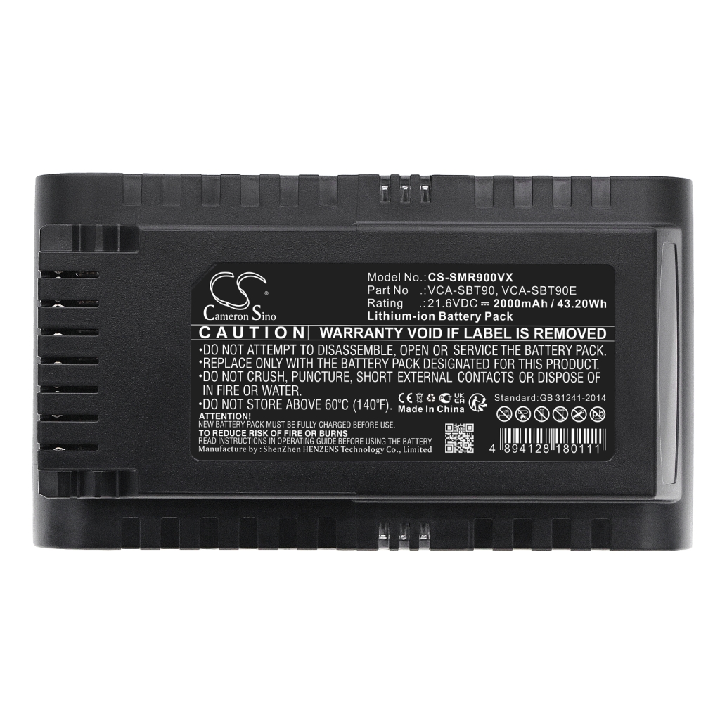 Baterías Sustituye VCA-SBT90EB