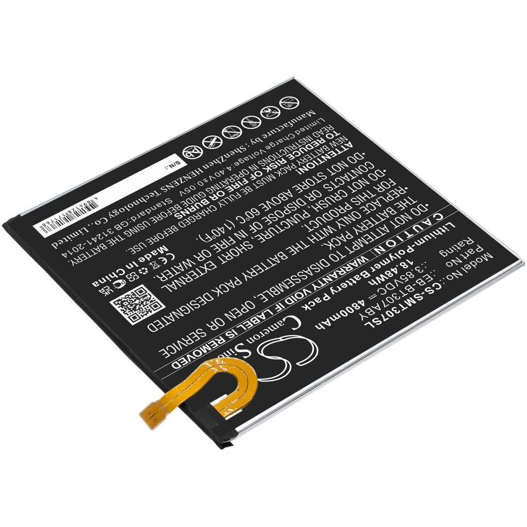 Batería de la tableta Samsung CS-SMT307SL