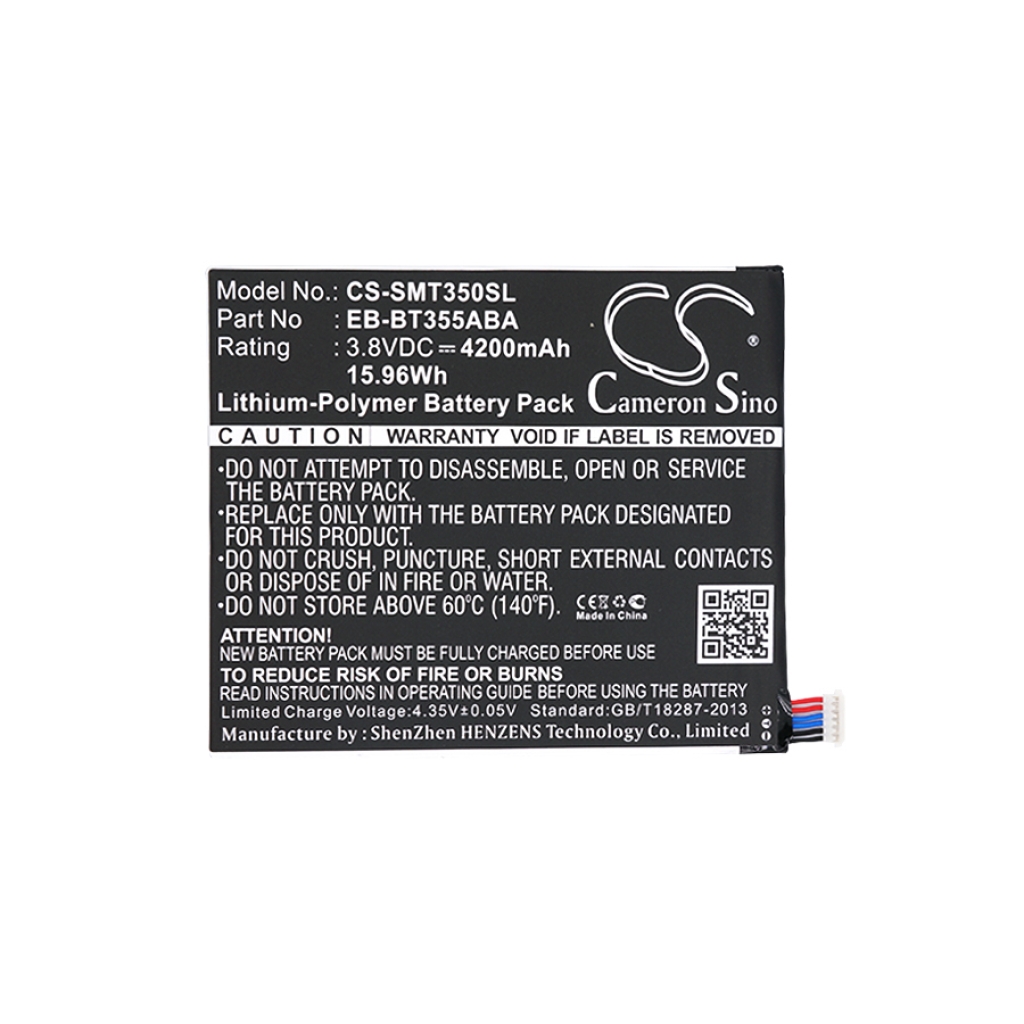 Batería de la tableta Samsung CS-SMT350SL