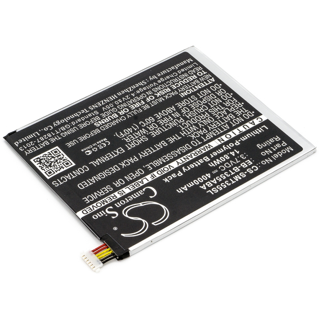 Batería de la tableta Samsung CS-SMT355SL