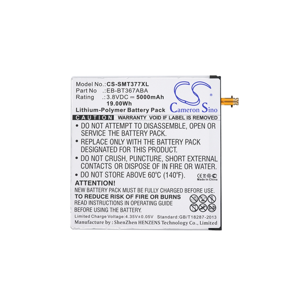 Baterías Sustituye EB-BT367ABA