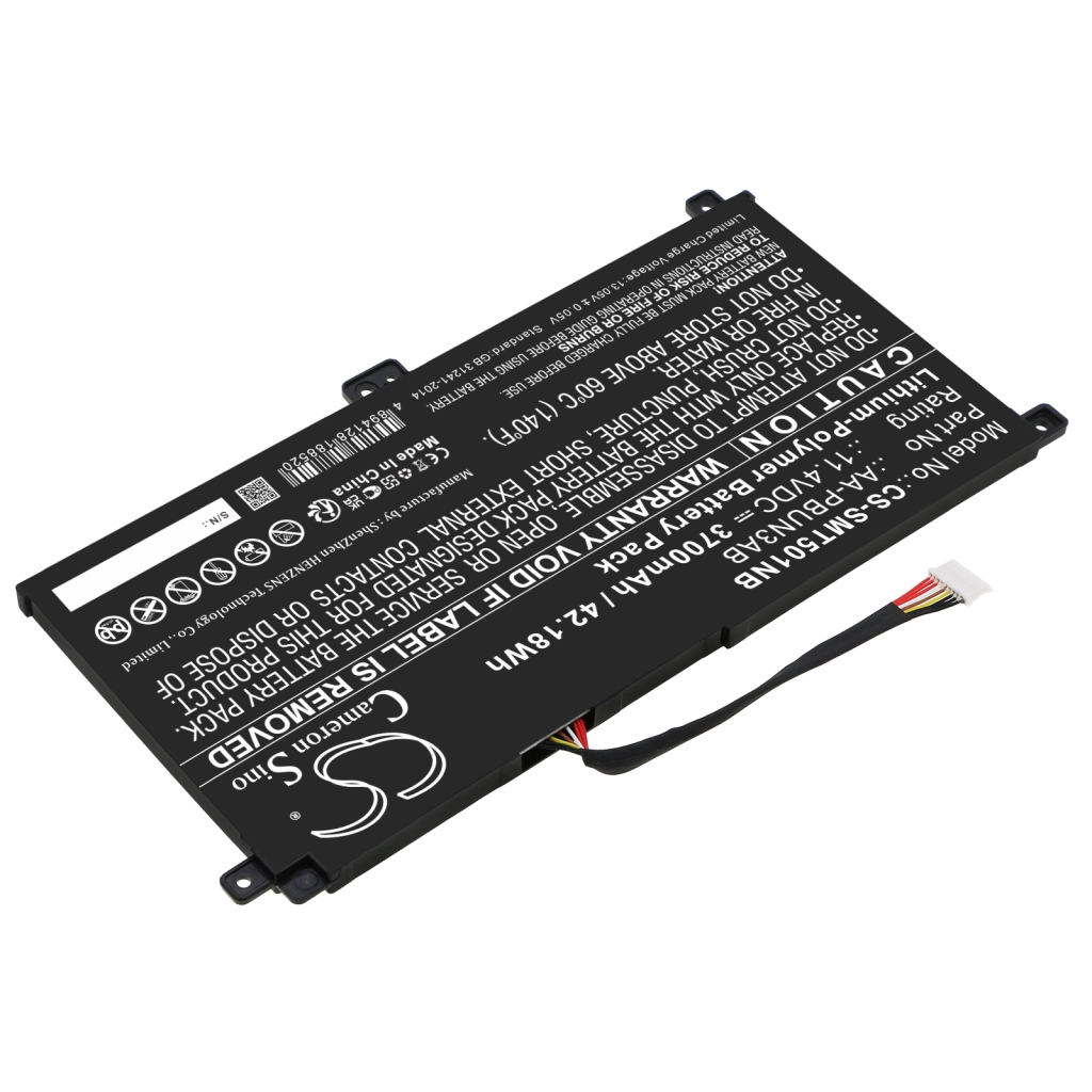 Batería para portátil Samsung CS-SMT501NB
