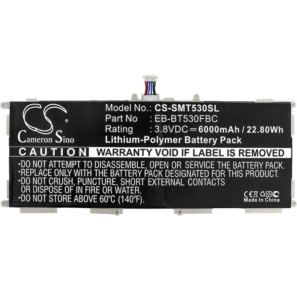 Batería de la tableta Samsung CS-SMT530SL