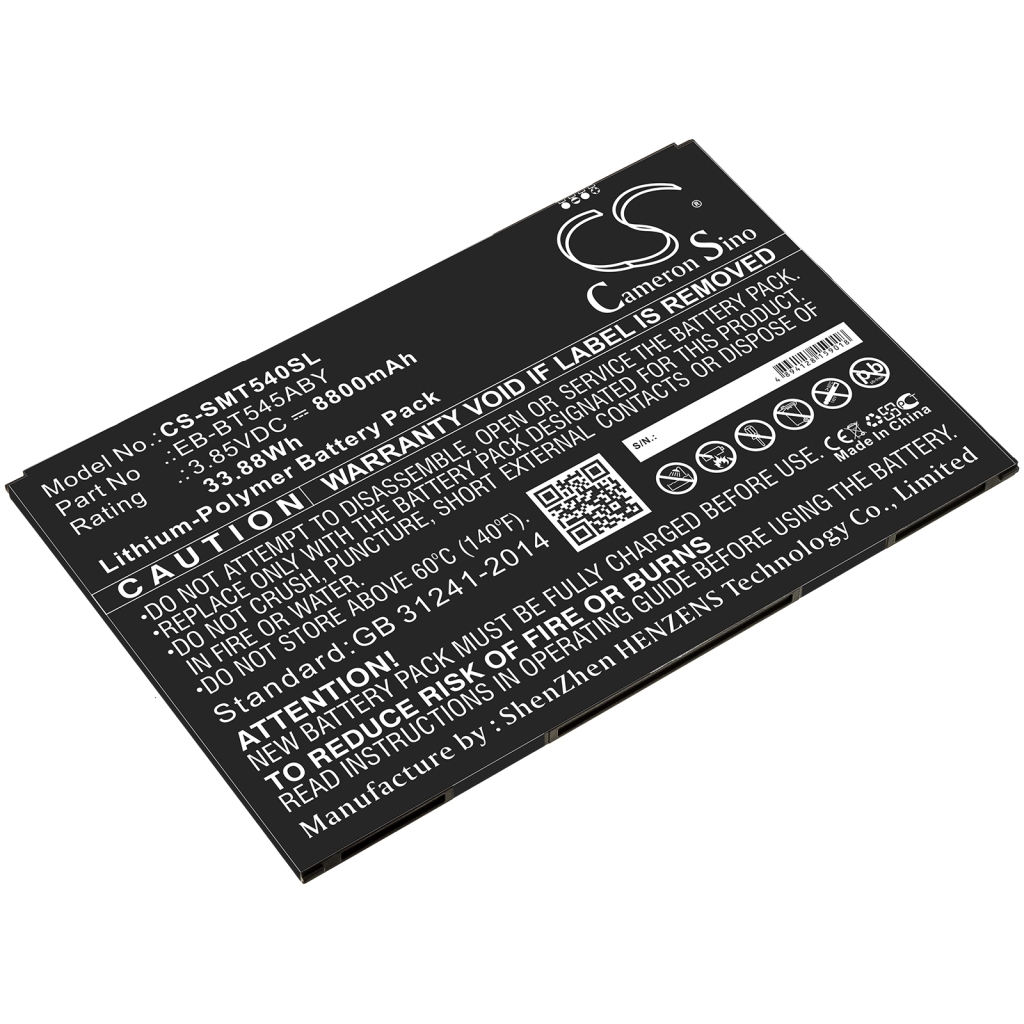 Batería de la tableta Samsung CS-SMT540SL