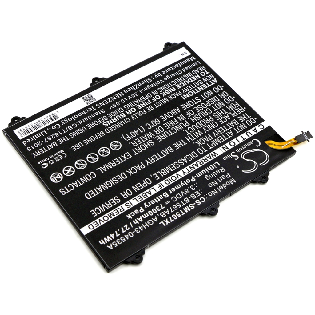 Baterías Sustituye EB-BT567ABA