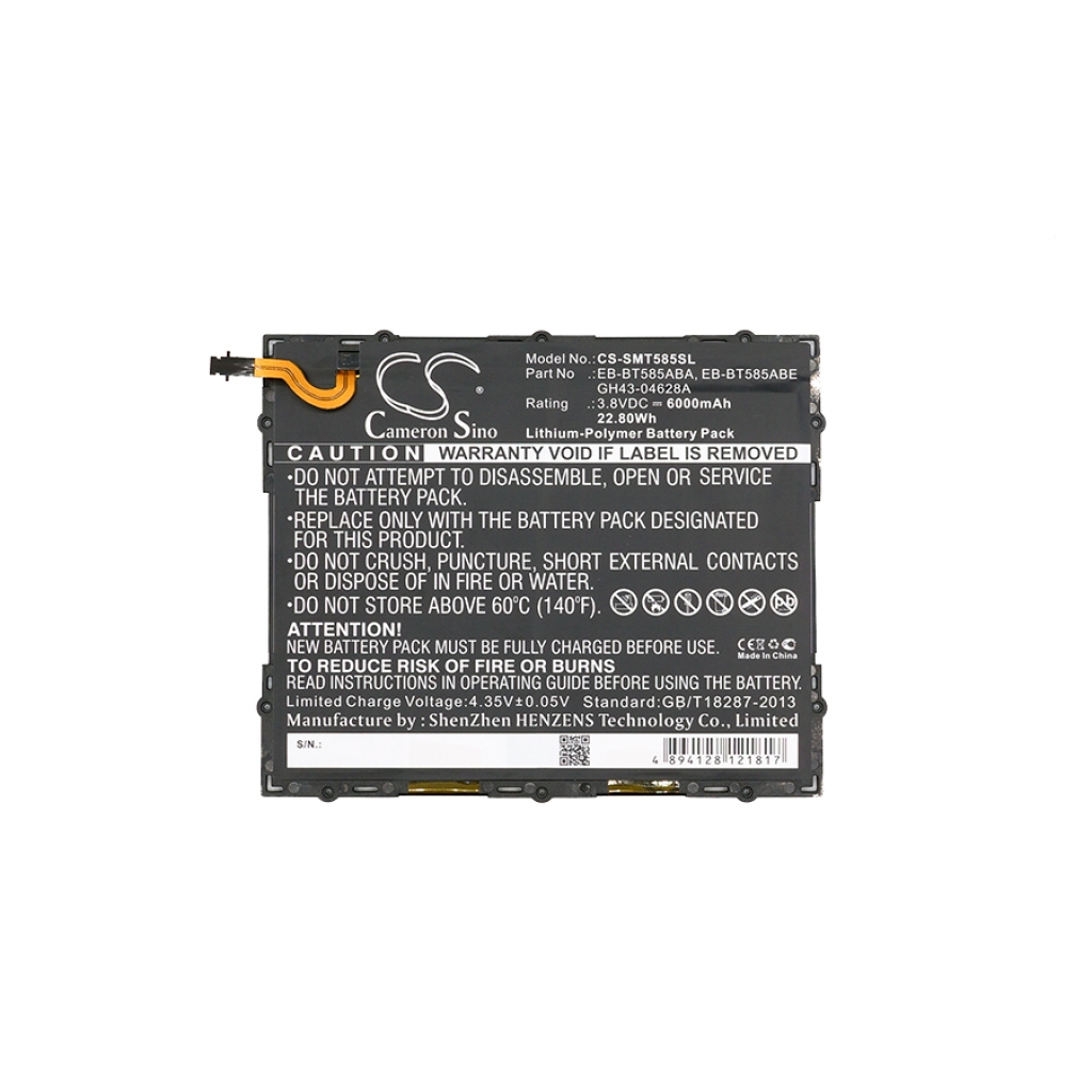 Baterías Sustituye EB-BT585ABE