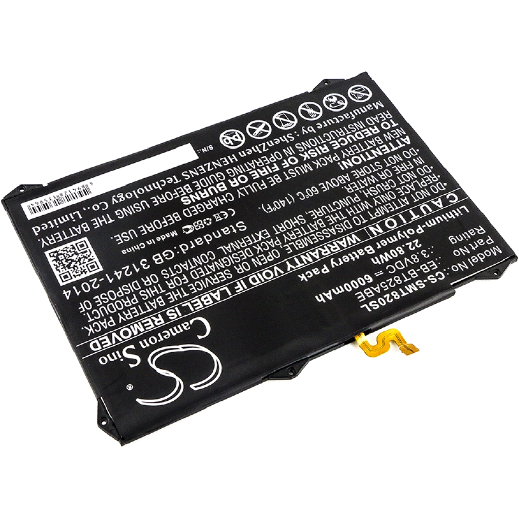 Batería de la tableta Samsung CS-SMT820SL