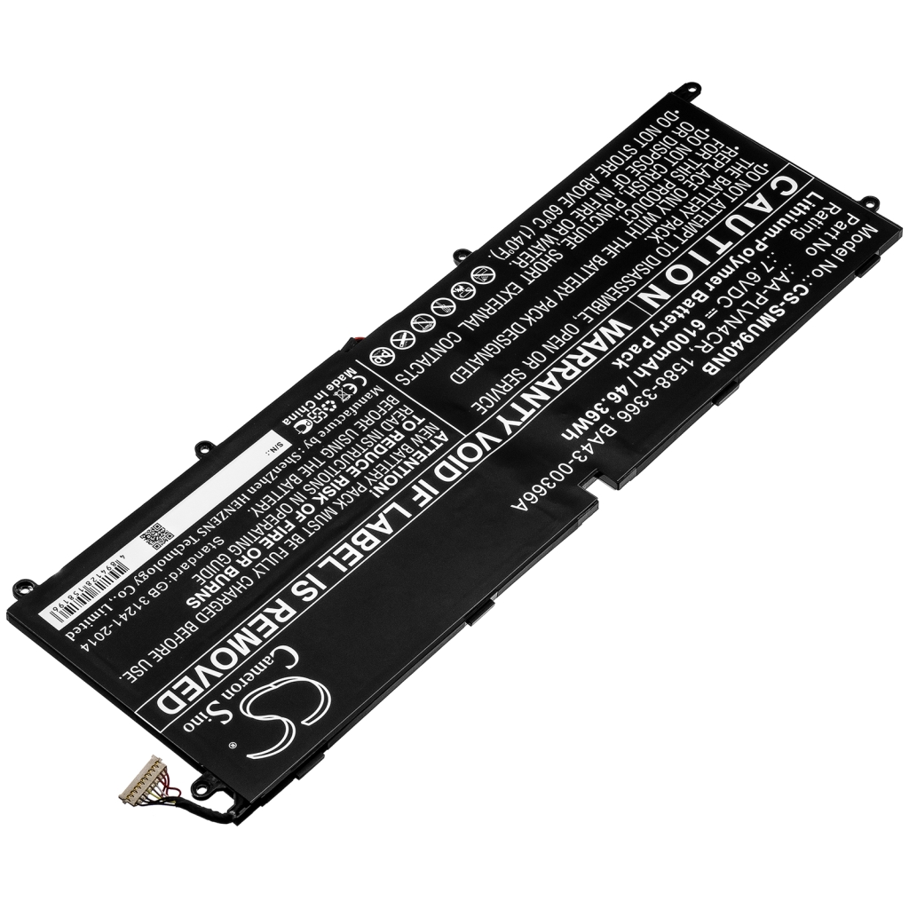 Batería para portátil Samsung CS-SMU940NB