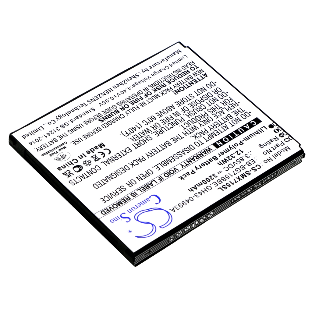Baterías Sustituye EB-BG715BBE