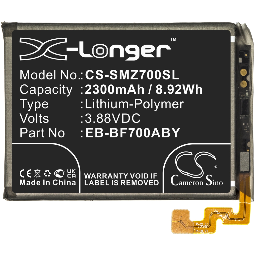 Batería del teléfono móvil Samsung SM-F700U