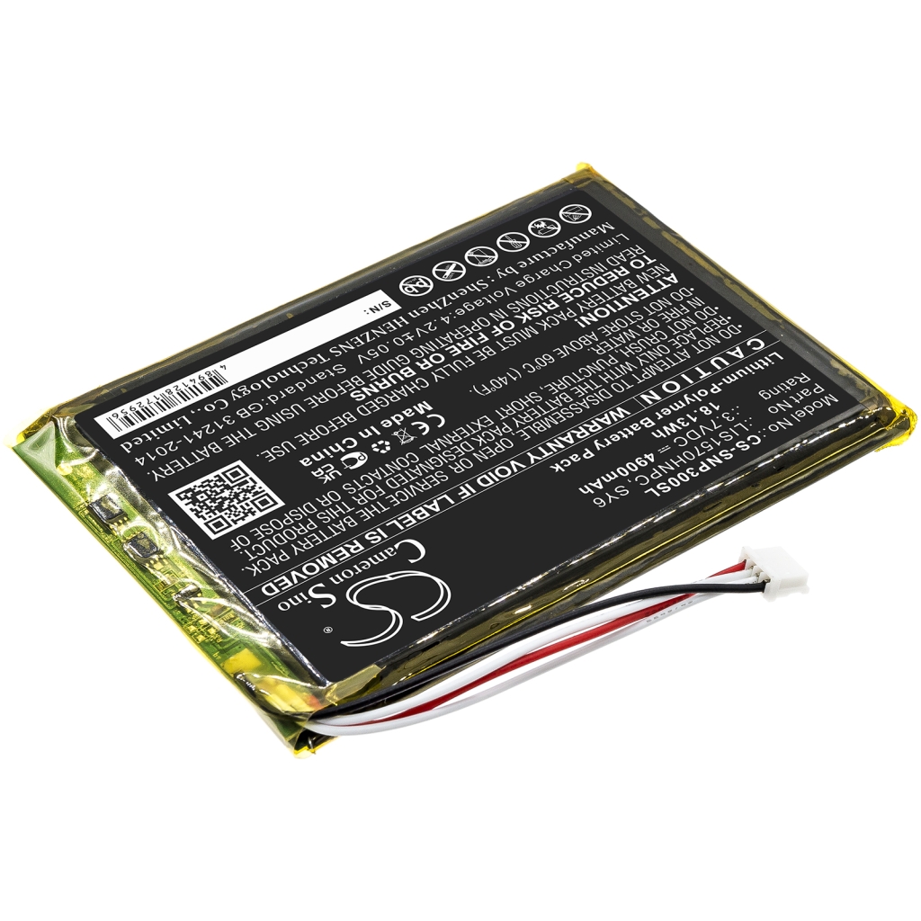 Batería del amplificador Sony CS-SNP300SL