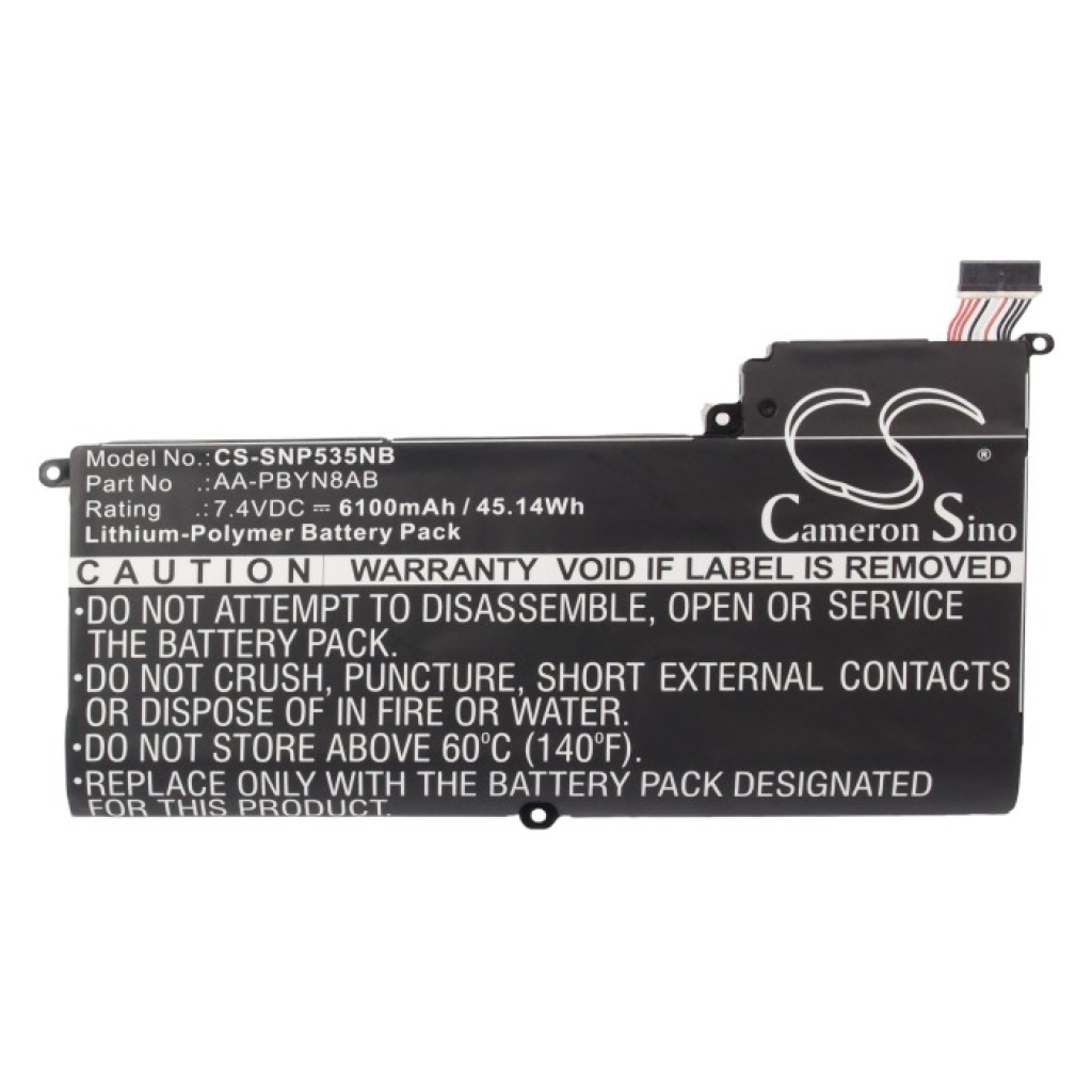 Batería para portátil Samsung CS-SNP535NB