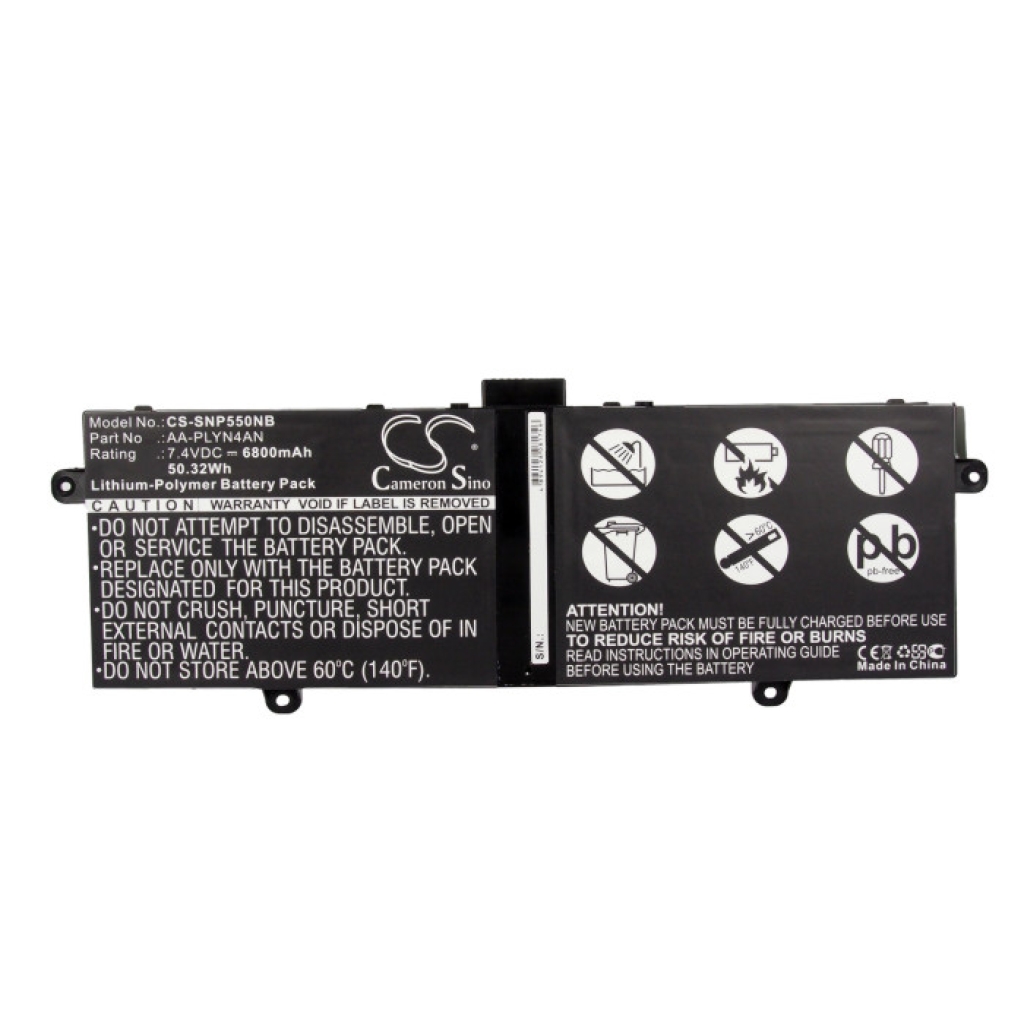Batería para portátil Samsung CS-SNP550NB