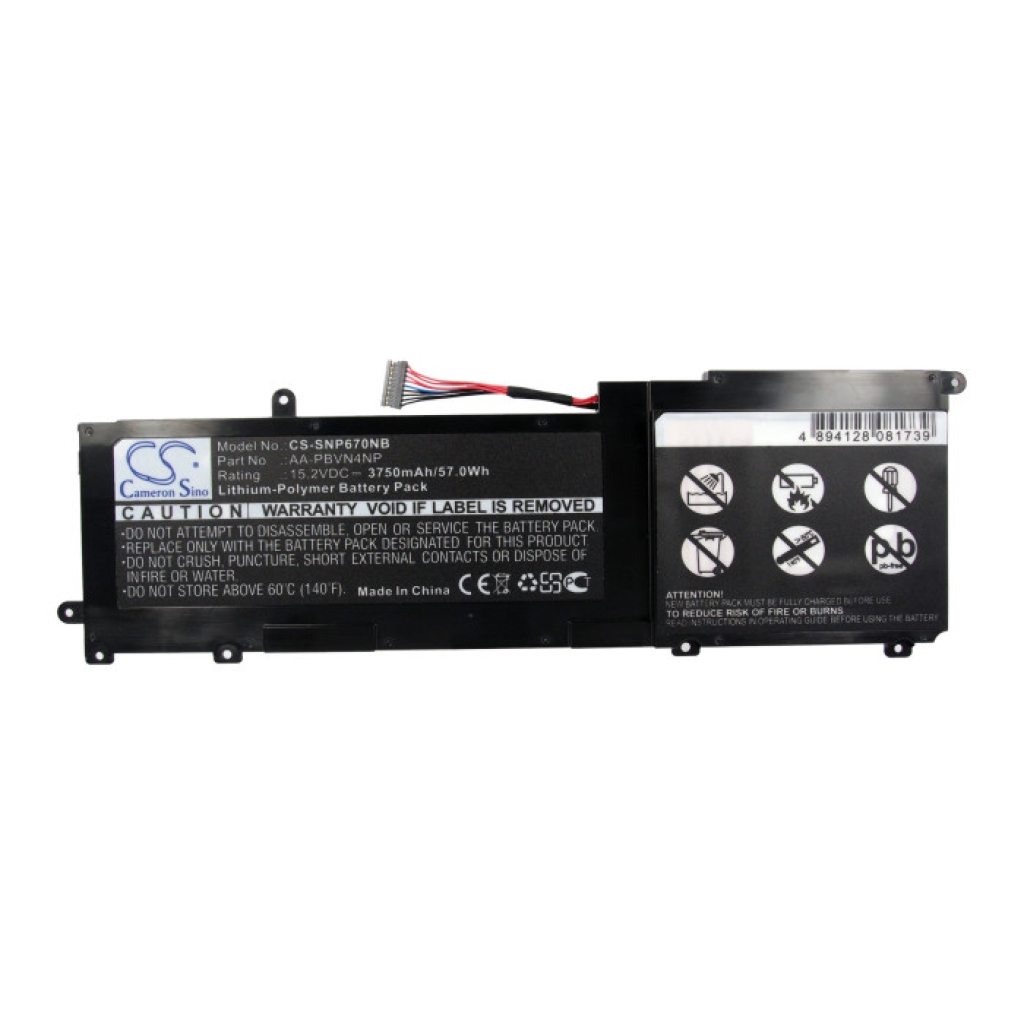 Batería para portátil Samsung CS-SNP670NB