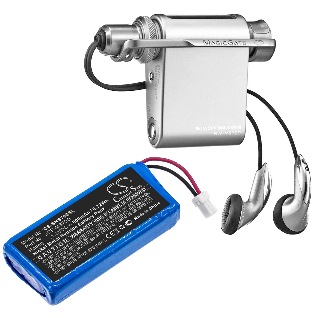 MP3, MP4, PMP Batería Sony CS-SNS700SL