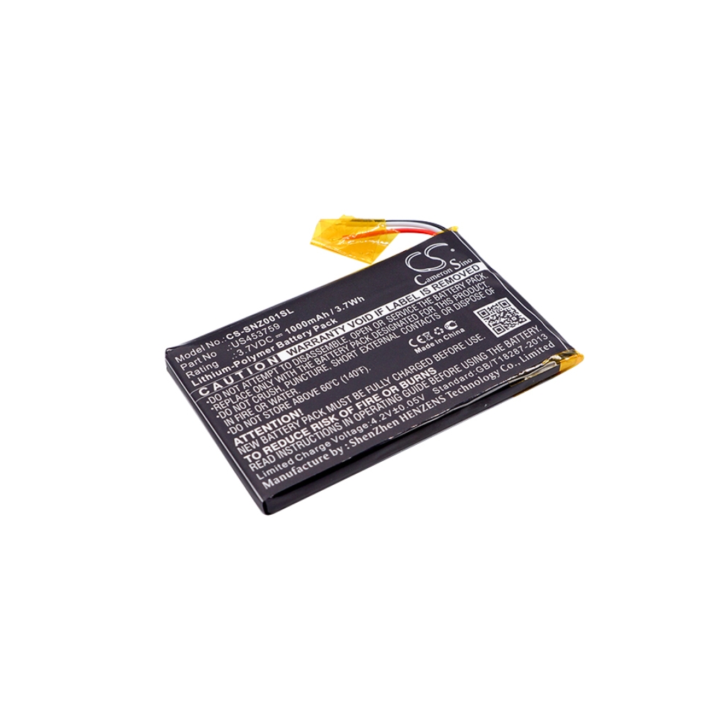 MP3, MP4, PMP Batería Sony CS-SNZ001SL