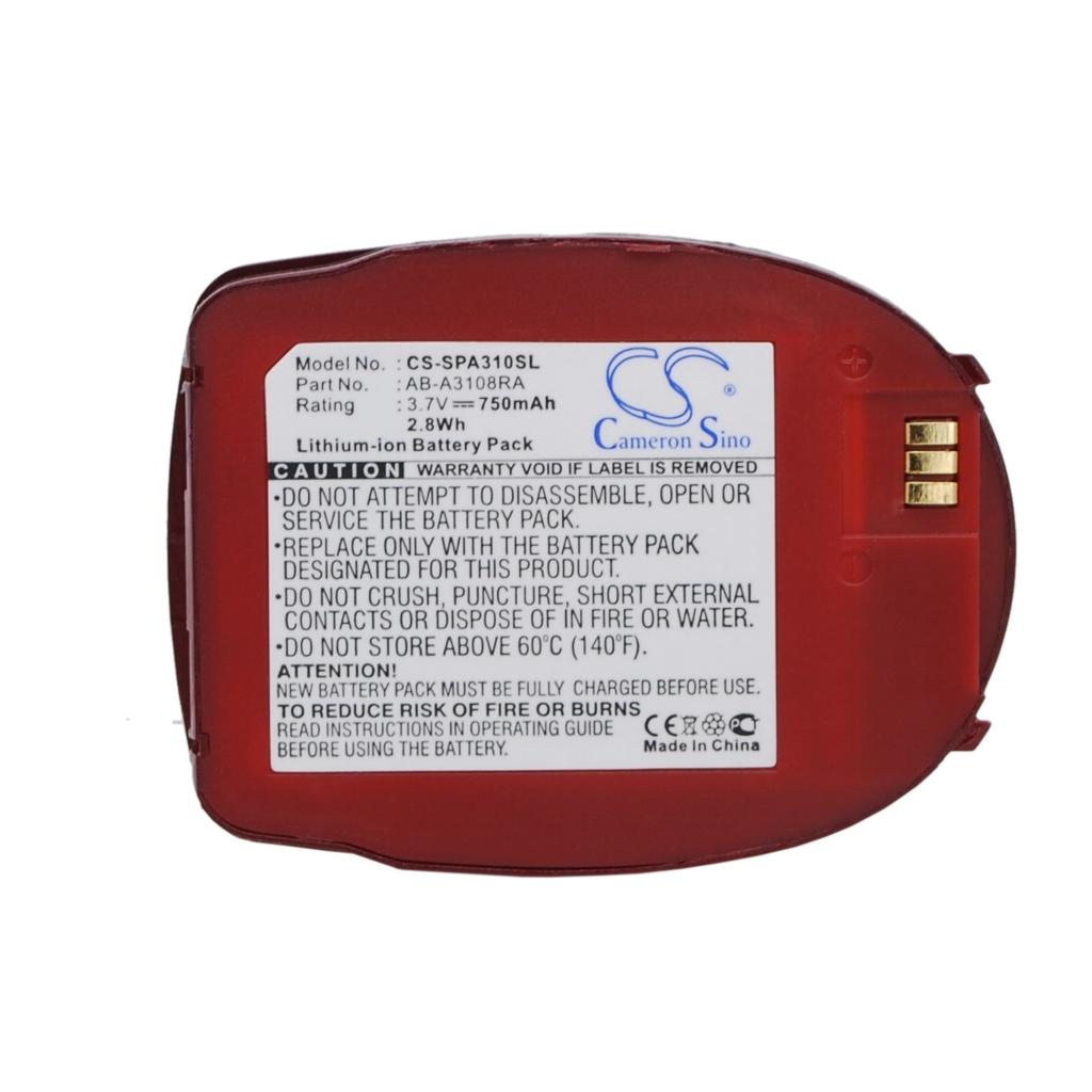 Batería del teléfono móvil Samsung SPH-A310