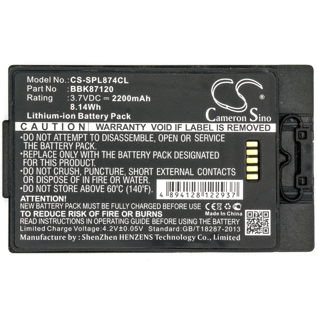 Batería para teléfono inalámbrico Spectralink 8742