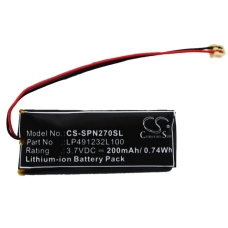 Reemplazo de batería compatible para Sony LP491232L100