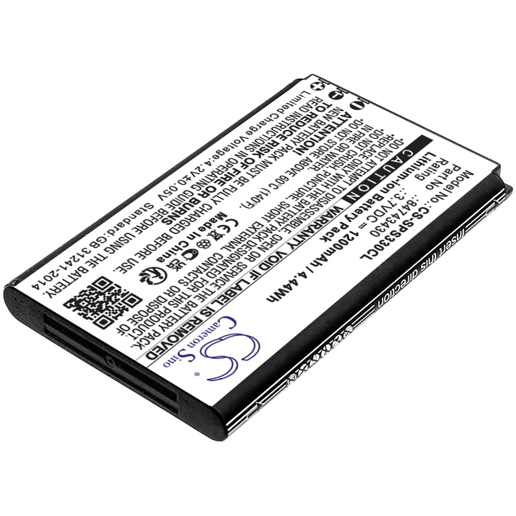 Spectralink Batería para teléfono inalámbrico CS-SPS330CL