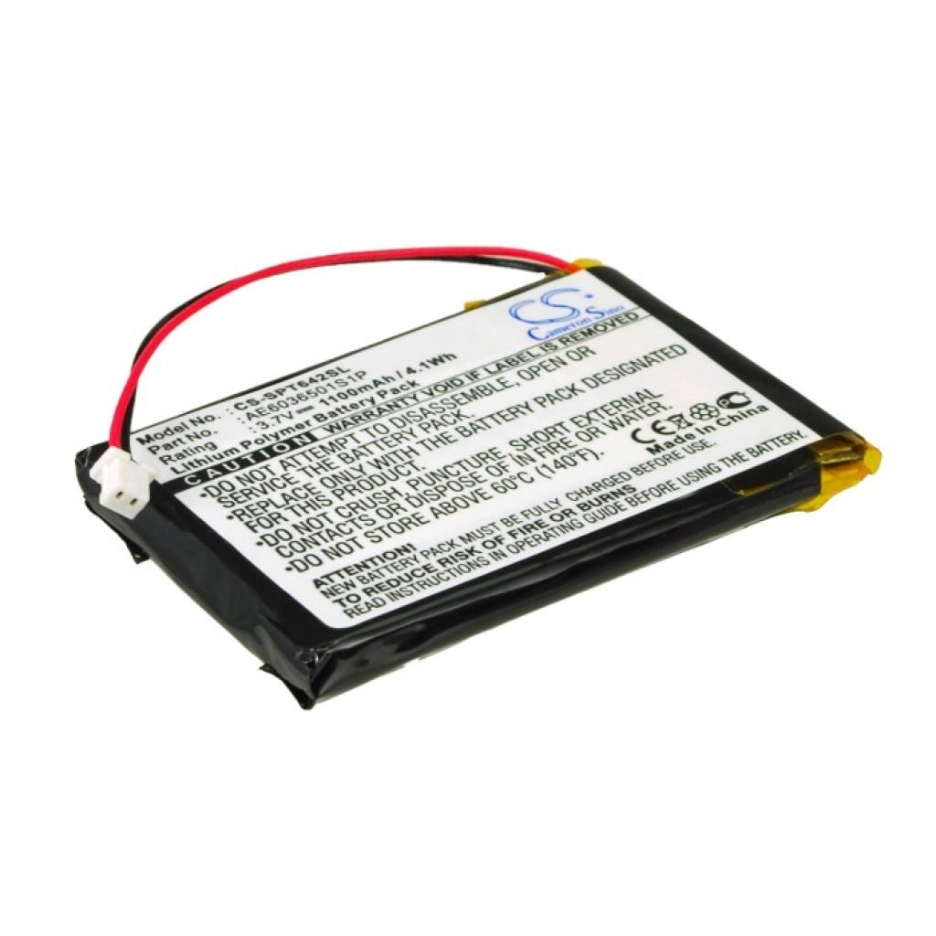 GPS, Batería del Navegador Spetrotec CS-SPT642SL
