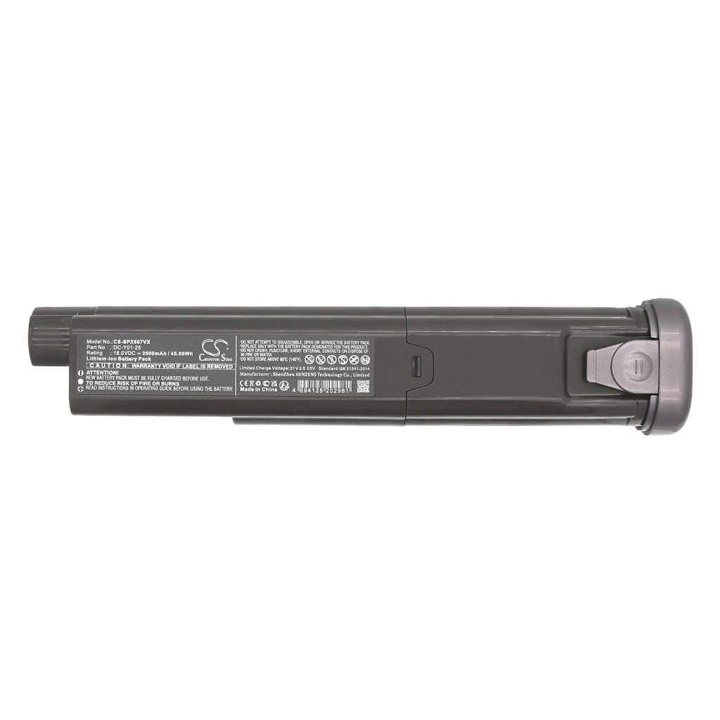 Batería de vacío Supro CS-SPX667VX