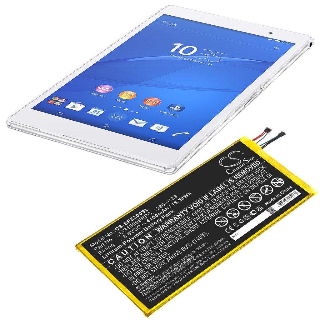 Batería de la tableta Sony CS-SPZ300SL