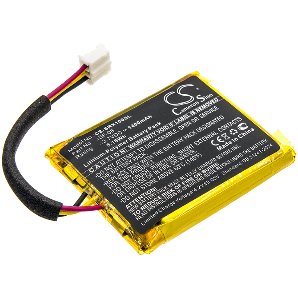 Batería para auriculares inalámbricos Sony CS-SRX100SL