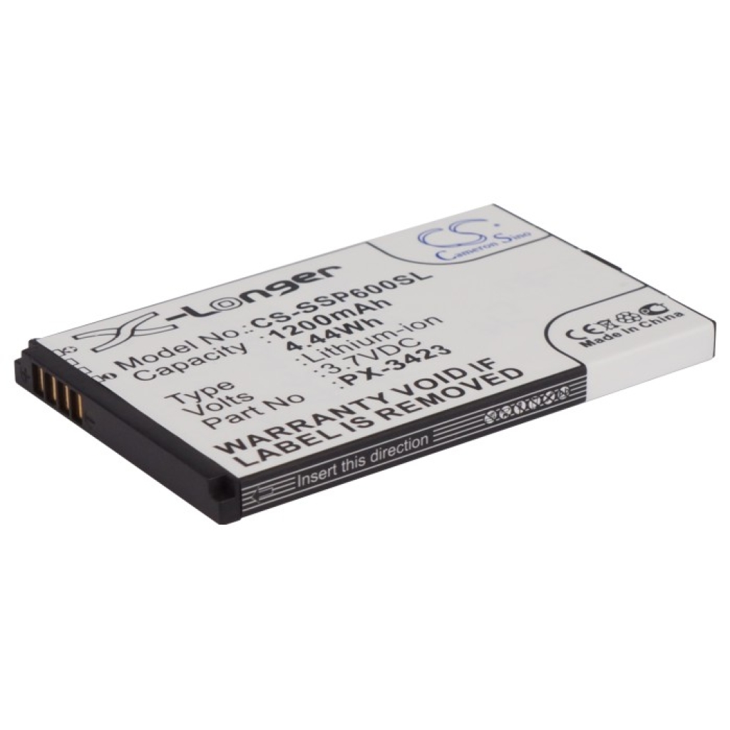 Batería del teléfono móvil Simvalley SP-40