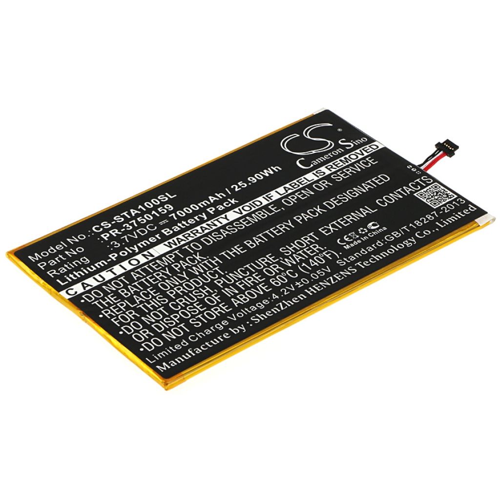 Batería de la tableta Insignia CS-STA100SL