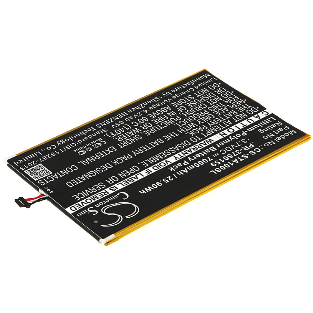 Batería de la tableta Insignia CS-STA100SL