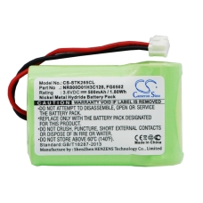 Reemplazo de batería compatible para France Telecom FG0502,NR800D01H3C120
