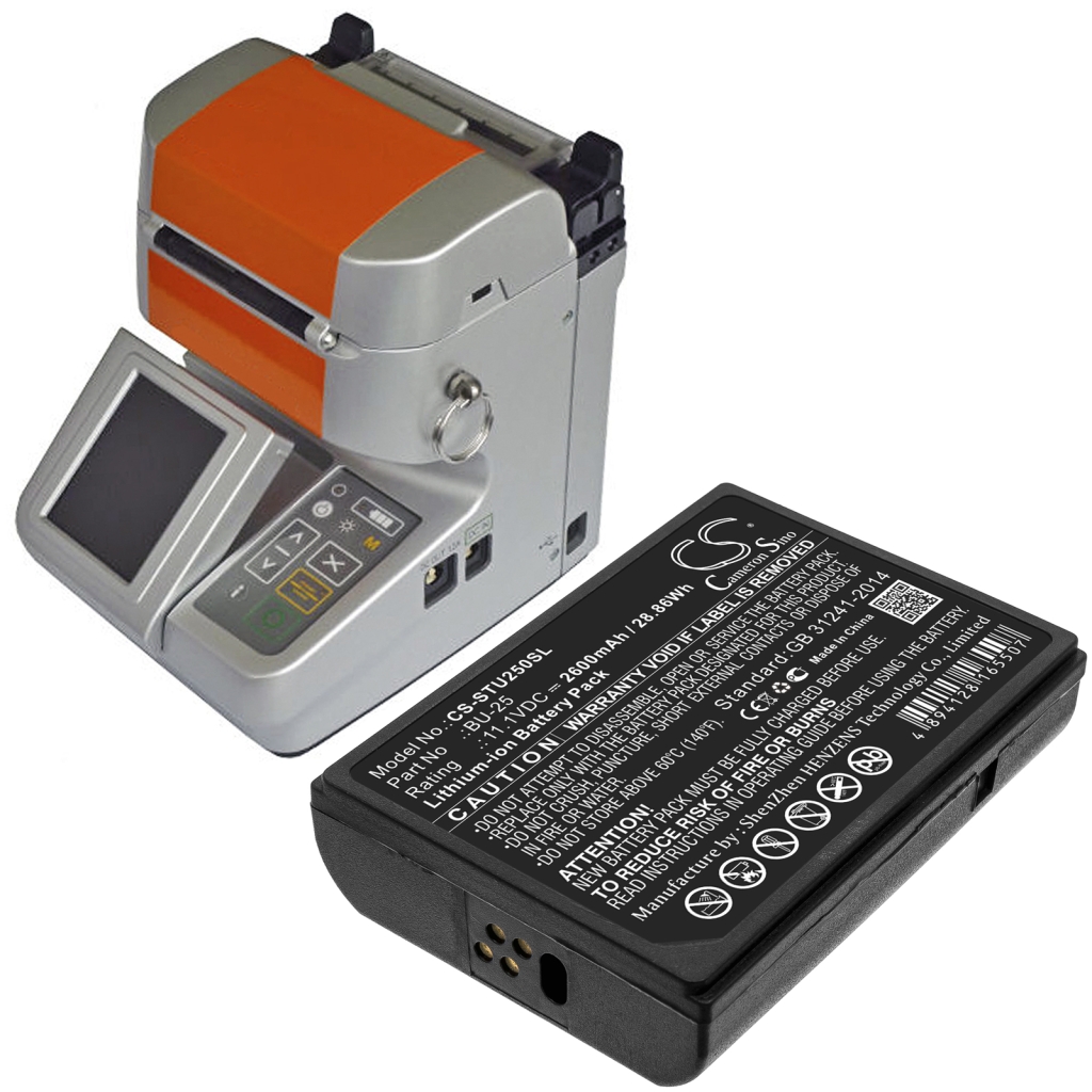 Batería para herramientas eléctricas Sumitomo Fusion Splicers BU25