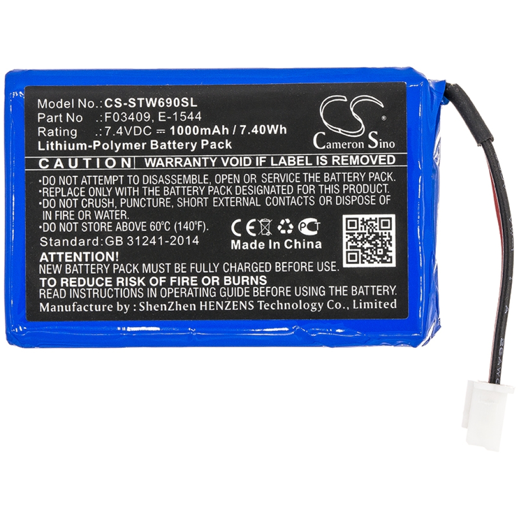 Batería para herramientas eléctricas Satlink WS-6912