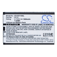 Reemplazo de batería compatible para Sieval SV10