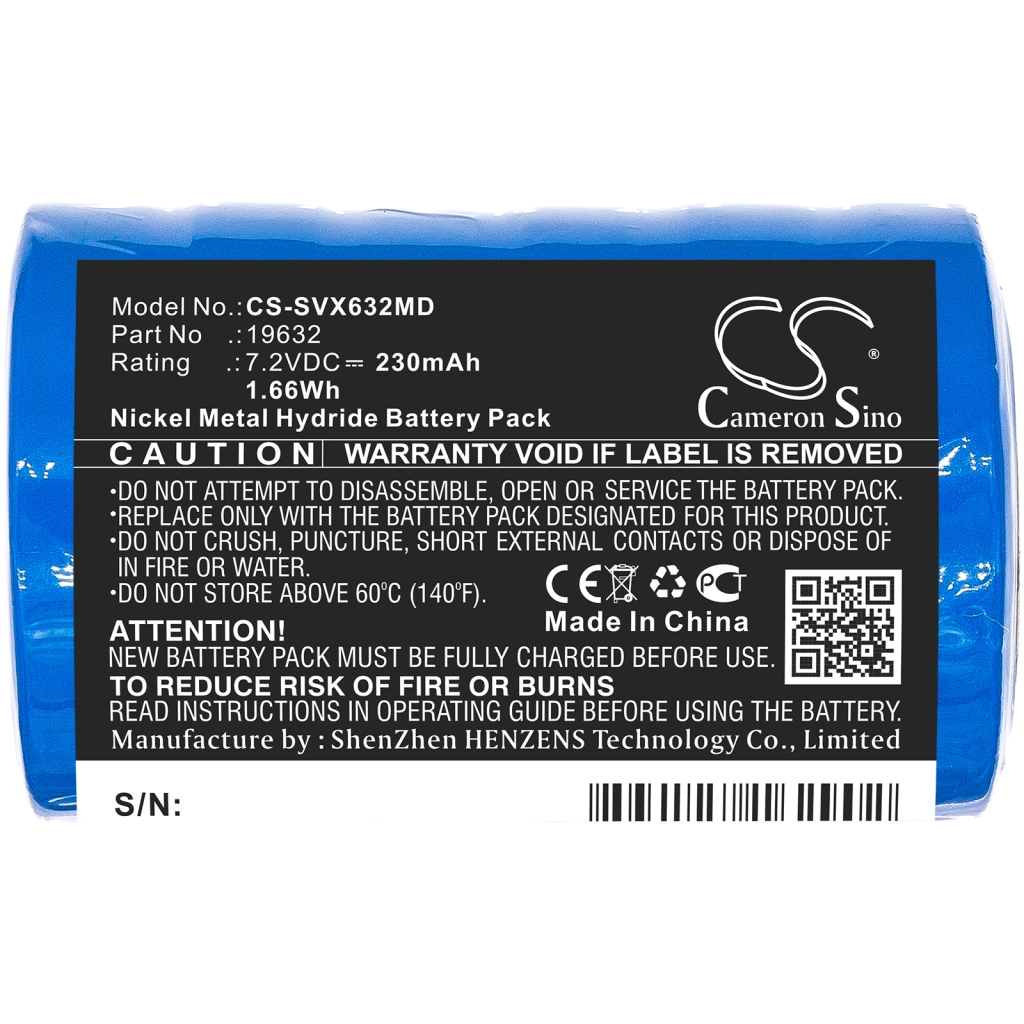 Batería Médica Servox CS-SVX632MD