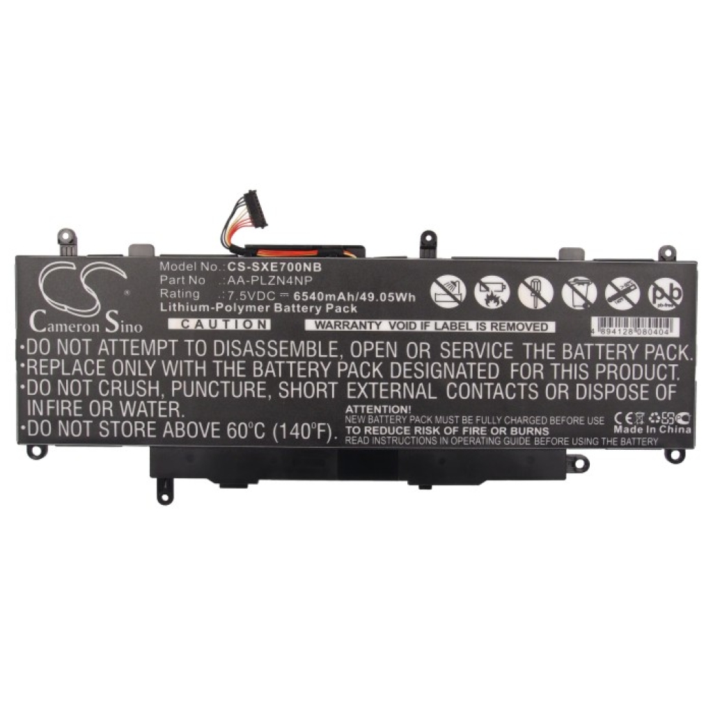Batería para portátil Samsung CS-SXE700NB