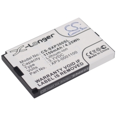 Reemplazo de batería compatible para Socketmobile XP3-0001100
