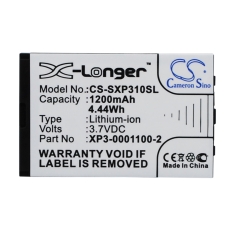 Reemplazo de batería compatible para Socketmobile XP3-0001100-2