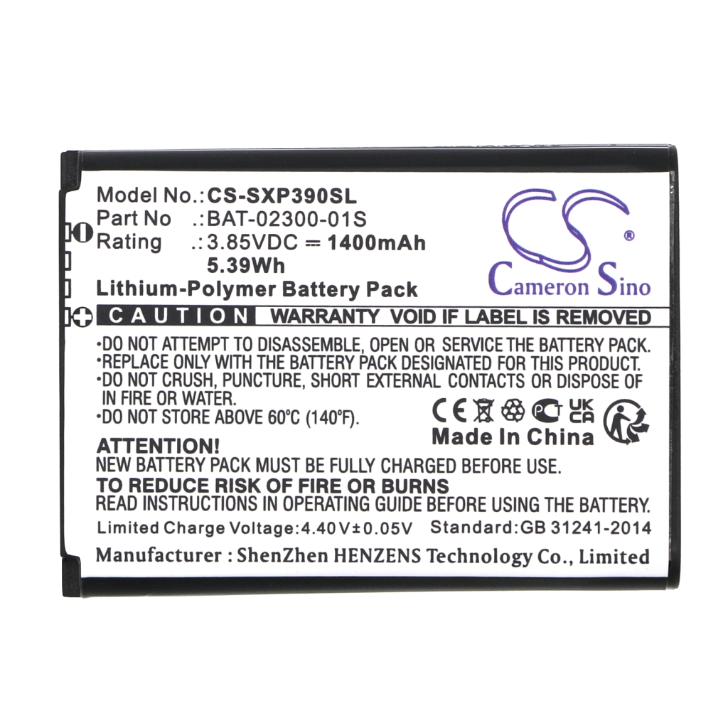 Batería del teléfono móvil Sonim CS-SXP390SL