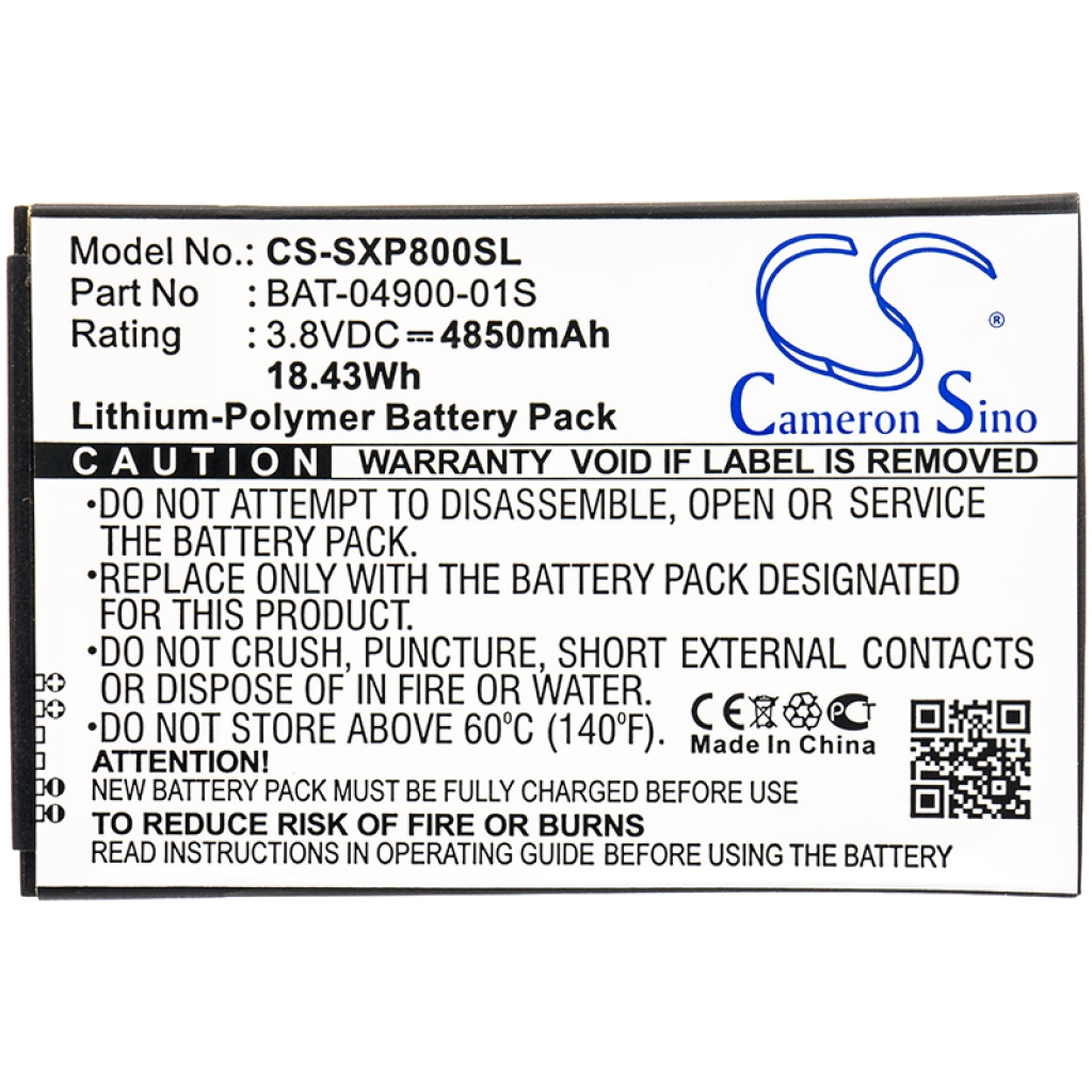 Batería del teléfono móvil Sonim CS-SXP800SL