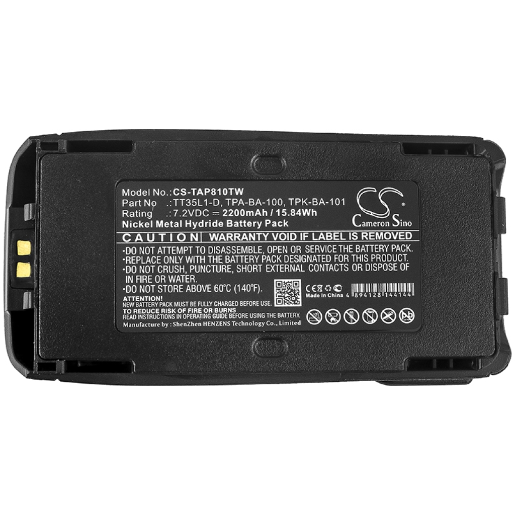 Baterías Sustituye TPK-BA-100