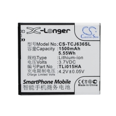 Reemplazo de batería compatible para TCL TLI015HA