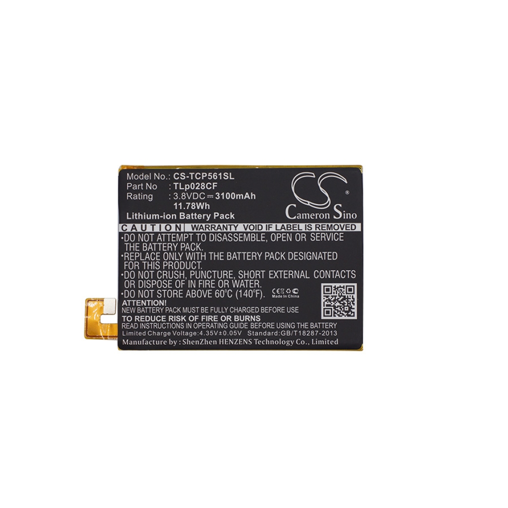 Batería del teléfono móvil TCL CS-TCP561SL